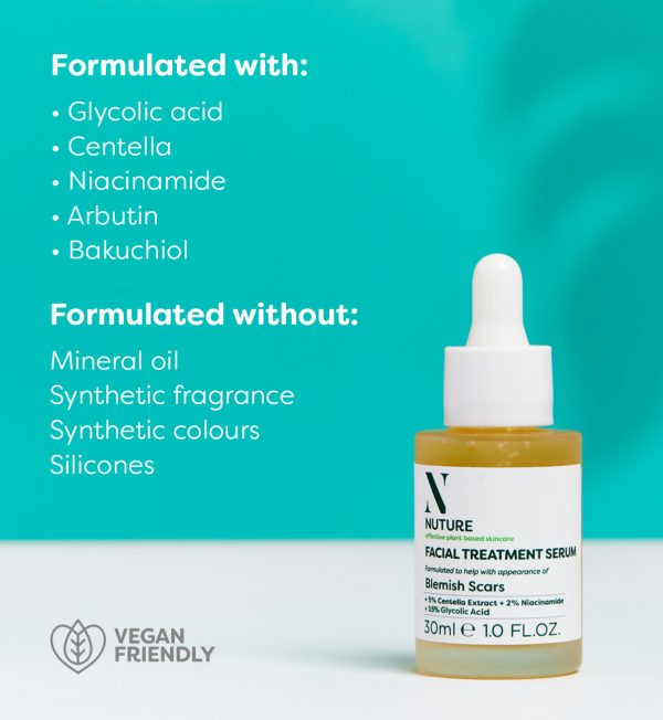 NUTURE FACIAL TREATMENT SERUM 30 ML